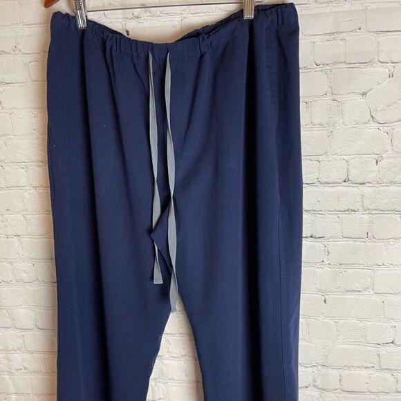 Figs Blue Pisco Basic Scrub Pants XL - Picture 3 of 14